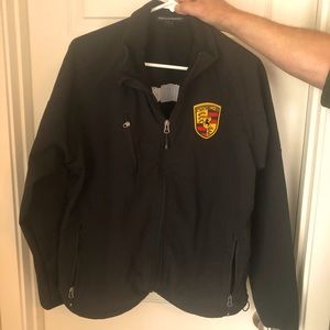 Port Authority Porsche Jacket. Medium. Black. Excellent condition.